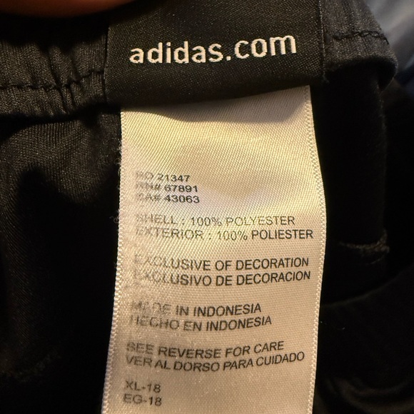 Adidas Women’s Black Track Pants Size XL - Picture 4 of 4